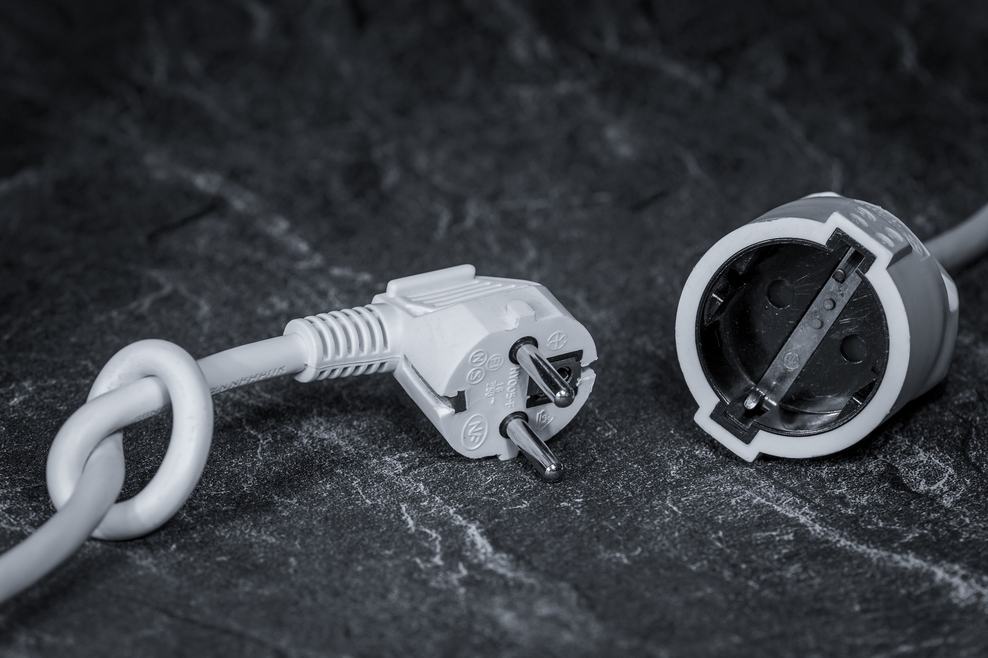 Stecker und Kupplung